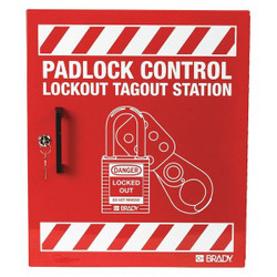 Condor Lockout Station,Red,15-1/2" H 437R75