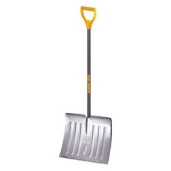 True Temper Snow Shovel,Aluminum Blade,18" W 1638300