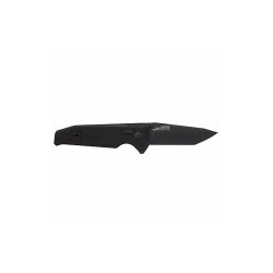 Sog Folding Knives,Black,Steel,Straight 12-57-01-57