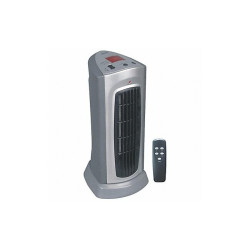 Dayton Prtbl Elct Heatr,Gray,16-7/8" H 1VNX8