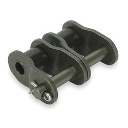 Dayton Offset Link,Steel,Riveted Pin,3 17/64 in 2YEG1