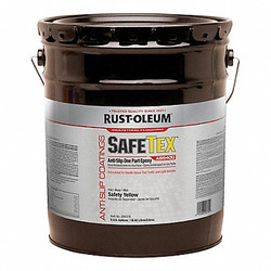 Rust-Oleum Floor Coating,Safety Yellow,5 gal,Pail 289378