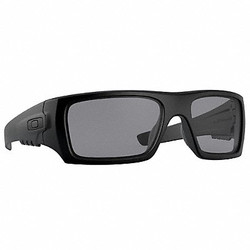 Oakley Glasses,Gry Lens,Blk Frame,Det Cord OO9253-06