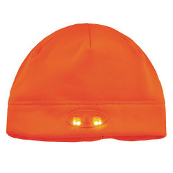 N-Ferno by Ergodyne Beanie Cap,Over The Head,Orange  6804