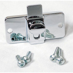 Asi Global Partitions Slide Latch,Zinc,Bright 40-8512899