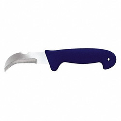 Westward Hawkbill Knife,3 in. Blade,Blue 31MJ55