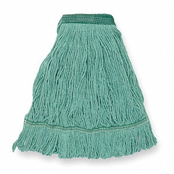 Tough Guy Wet Mop,Green,Cotton  1TYT8