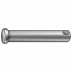 Sim Supply Clevis Pin,Steel,1/2 in. dia.,PK10  U39797.050.0200