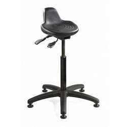 Bevco Sit/Stand Stool,5-Star,Black,32"H 3505