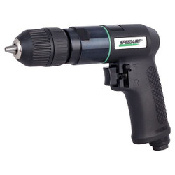Speedaire Drill,Air-Powered,Pistol Grip,3/8 in 21AA71