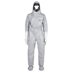 Dupont Hooded Coverall,2XL,Gray,Tychem(R) 6000 TF611TGY2X000111