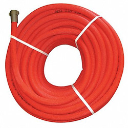 Armored Reel Fire Hose,100 ft,Red,Polyester G541ARMRE100F