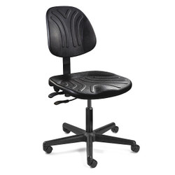 Bevco Chair,350 lb. wt. Cap.,Black Seat 7001D-3750S/5