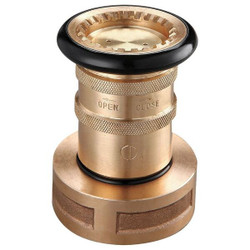 Manufacturer Varies Fire Hose Nozzle,Twist,Brass 6AKC3