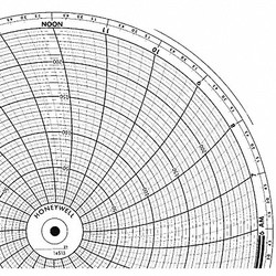 Honeywell Circular Paper Chart, 24 hr, 100 pkg BN  14513
