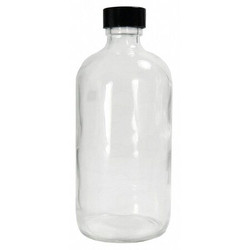 Qorpak Bottle,137 mm H,Clear,60 mm Dia,PK108 GLC-01165