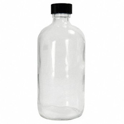 Qorpak Bottle,137 mm H,Clear,60 mm Dia,PK108  GLC-01165