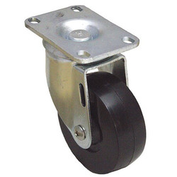 Sim Supply NSF-Listed Plate Caster,Swivel,175 lb.  P12S-R050D-12