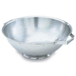 Vollrath Colander,8.37 in H,Aluminum 68350