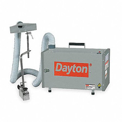 Dayton Industrial Air Cleaner, 10 ft Arm L 2HNT7