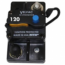 Velvac Automotive Circuit Breaker,120A,30VDC 091008