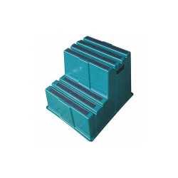 Manufacturer Varies Step Stand,Green,Number of Steps 2 44ZJ61