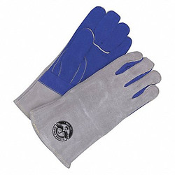 Bdg Welding Gloves,L,Gauntlet 60-1-4020