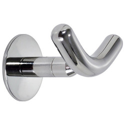 Wingits Bathroom Hook,SS,Polished,3 in W WMEDRHPS