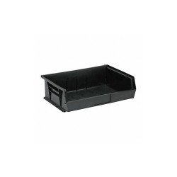 Quantum Storage Systems Hang and Stack Bin,Black,PP,5 in QUS245BR