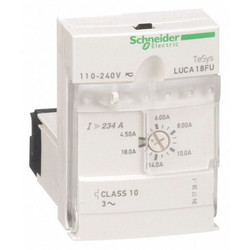 Schneider Electric OverloadModule,18A,110-220VDC/110-240VAC LUCA18FU