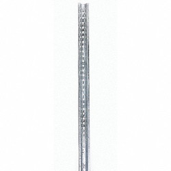 Tapco Sign Post,Silver,Steel,7 ft L  054-00017