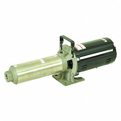 Dayton Booster Pump,1 1/2HP,3Phase,208-230/460V 45MW90