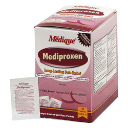 Medique Naproxen Sodium Pain/Fever Relief,PK100 23733