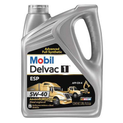 Mobil Diesel Engine Oil,5W-40,Full Synth,1gal  01566322