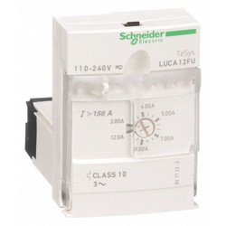 Schneider Electric OverloadModule,12A,110-220VDC/110-240VAC LUCA12FU