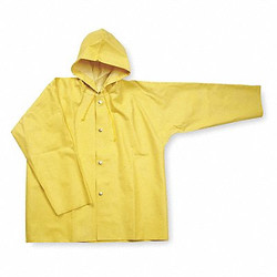 Condor Rain Jacket,Unrated,Yellow,XL 4T235