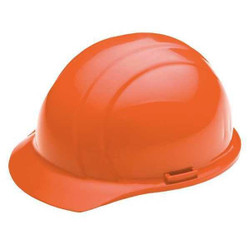 Erb Safety Hard Hat,Type 1, Class E,Hi-Vis Orange 19765