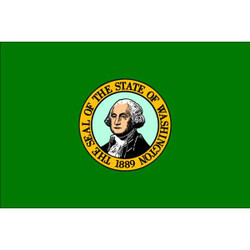 Annin Flagmakers Washington State Flag,3x5 Ft 145760