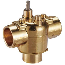 Johnson Controls Hydronic Globe Valve,Three-Way,1/2 in JS3213