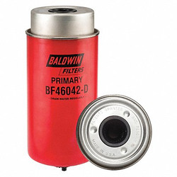 Baldwin Filters Fuel/Water Separator,3-3/4" Height BF46042-D