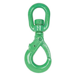 Campbell Chain & Fittings Self-Lock Hook,Alloy Stl,1 5/8",4,300 lb  5798495