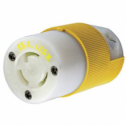 Hubbell Plug,125VAC,15A,L5-15C,2P,3W,1PH HBL47CM29C