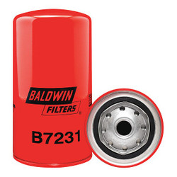 Baldwin Filters Spin-On,3/4" Thread ,7-1/8" L B7231
