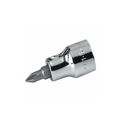 Sk Professional Tools Socket Bit, Steel, 3/8 in, TpSz #3 45483