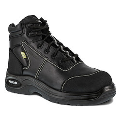 Reebok 6-Inch Work Boot,M,7,Black,PR RB655