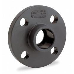 Manufacturer Varies Flange, 1 1/2 in, Schedule 80,FNPT,Gray 9852-015