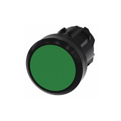 Siemens Push Button Operator,Green,Plastic Bezel  3SU1000-0AA40-0AA0