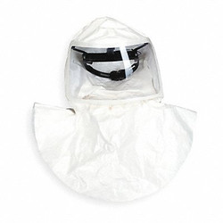 Msa Safety Double Bib Hood,White,PK4 10083330