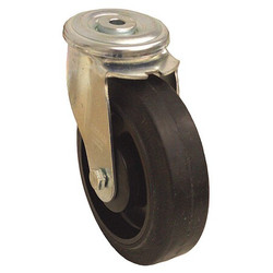 Sim Supply General Purpose Bolt-Hole Caster,6-1/4"  LER-POEV 160KA