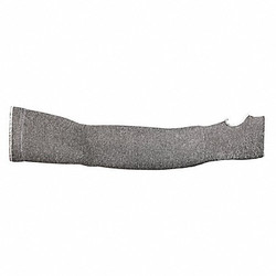 Superior Glove Cut-Resistant Sleeve,L,Gray/White,PR KTAG1T22T